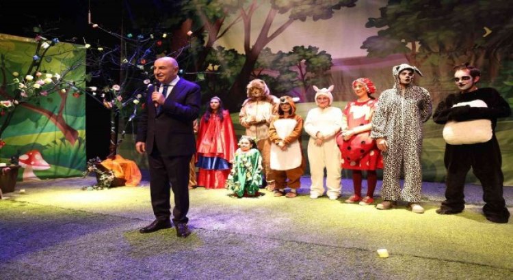 Başkan Altınok, çocuklarla birlikte Sihirli Ormanda