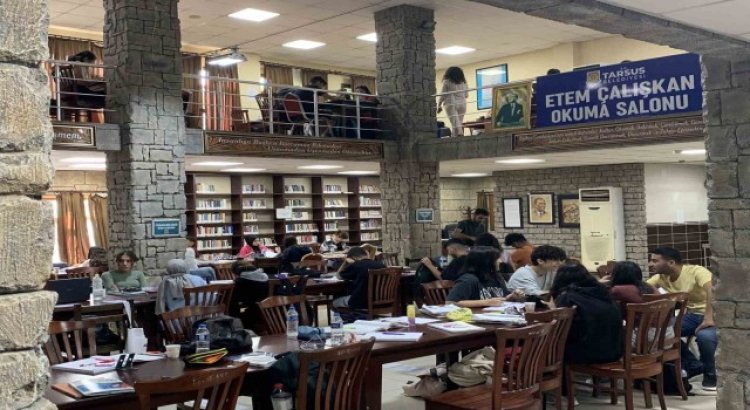 Tarsus Belediyesi okuma salonlarını 1 yılda 42 bin 472 kişi ziyaret etti