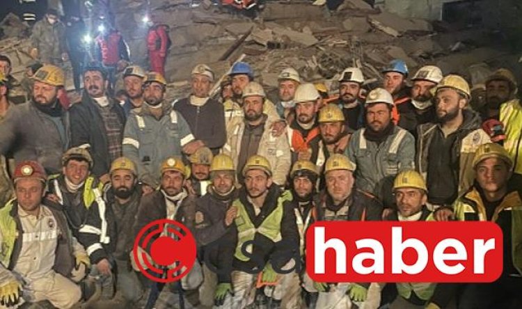 Türkiye’nin dört bir yanından gelen 10 bin madencimizin ellerinden öpüyoruz