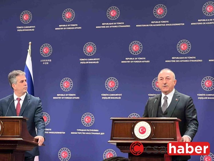 Dışişleri Bakanı Çavuşoğlu, İsrailli mevkidaşı Cohen ile bir araya geldi