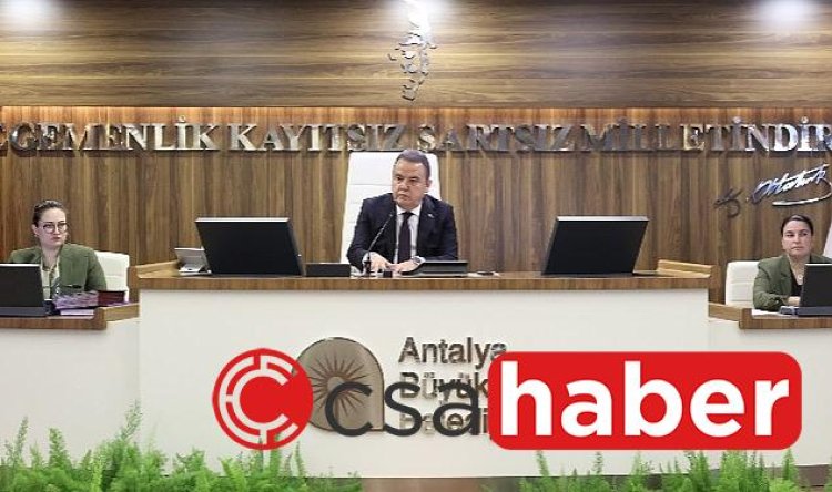Antalya Büyükşehir Belediyesi Hatay’dan sonra Gaziantep’in de yaralarını saracak