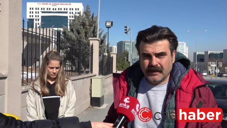 Antakyalı Yaş Meyze ve Sebze İhracatçısı Depremzede Ankara’da Tarım Bakanlığı’nın Önünden Seslendi: “Bizim Evimiz, İş Yerimiz Yıkıldı, Çalışanlarımız…