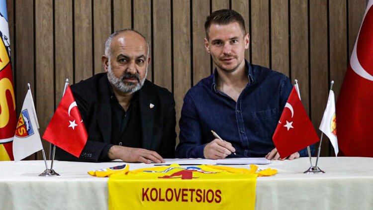 Kayserispor Kolovetsios’un sözleşmesini uzattı – Son Dakika Haberleri