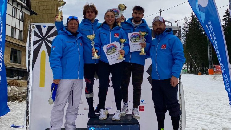 Alp Disiplini Kayak Milli Takımı’ndan 6 madalya