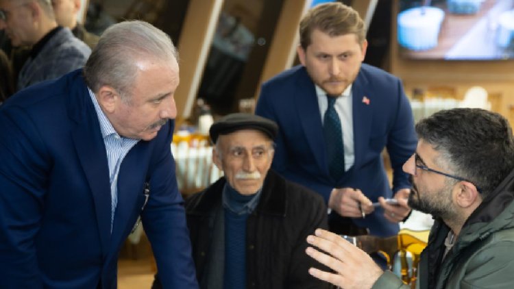 TBMM Başkanı Şentop İstanbul’da depremzedelerle iftar yaptı