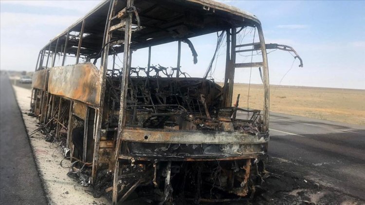 Suudi Arabistan’da umrecileri taşıyan otobüs alev topuna döndü: 20 ölü, 29 yaralı