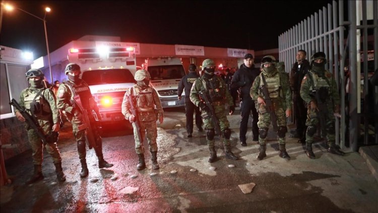 Meksika’nın ABD sınırına yakın tesiste yangın: 39 kişi öldü