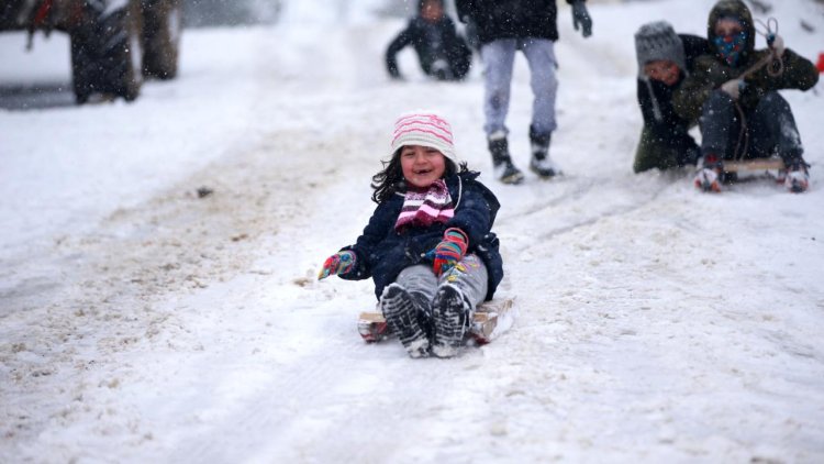 Yozgat'ta eğitime kar engeli