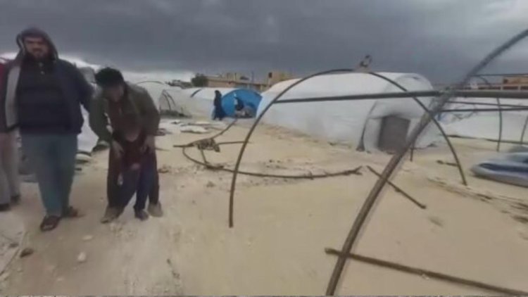 Suriye’yi fırtına vurdu: 4 ölü