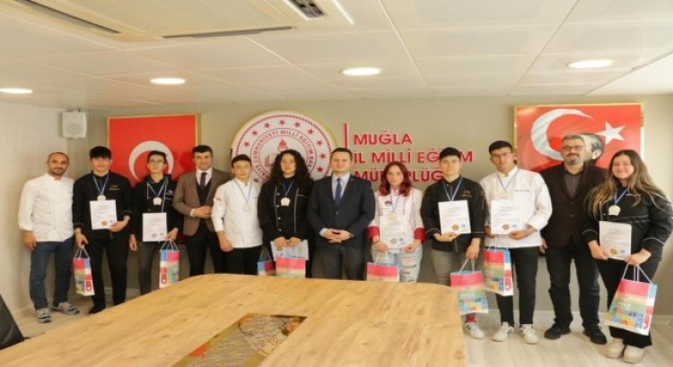 Muğlalı genç aşçılar Avrupadan ödülle döndü