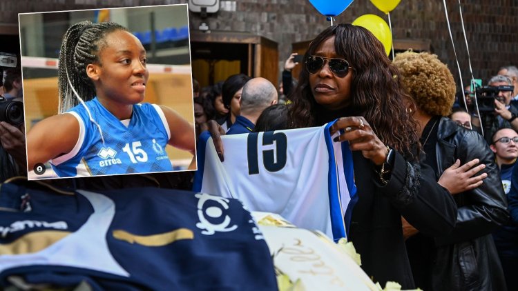 İstanbul’da hayatını kaybeden İtalyan voleybolcu Julia Ituma son yolculuğuna uğurlandı