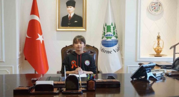 Edirnede 23 Nisan Ulusal Egemenlik ve Çocuk Bayramı coşkuyla kutlandı