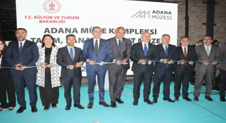Bakan Ersoy: Türkiyenin en büyük, dünyanın ise beşinci büyük müze kompleksini Adanamıza kazandırdık