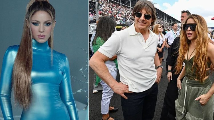 Aşk mı yaşıyorlar? Shakira, Tom Cruise ile Formula 1’de görüntülendi
