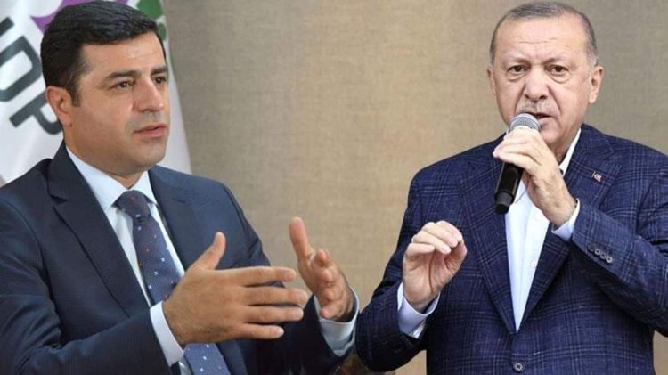 Demirtaş, Cumhurbaşkanı Erdoğan’dan alıntı yaptı: Naziksiniz, özür dilerim
