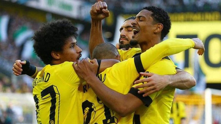 Toplantı alev alev yandı!  Dortmund maçı 7 golle kazandı.