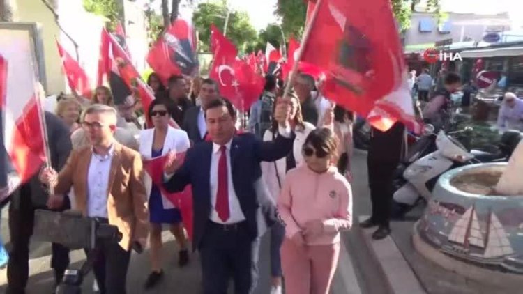 Bodrum’da 19 Mayıs etkinliklerinde Sefo izdihamı