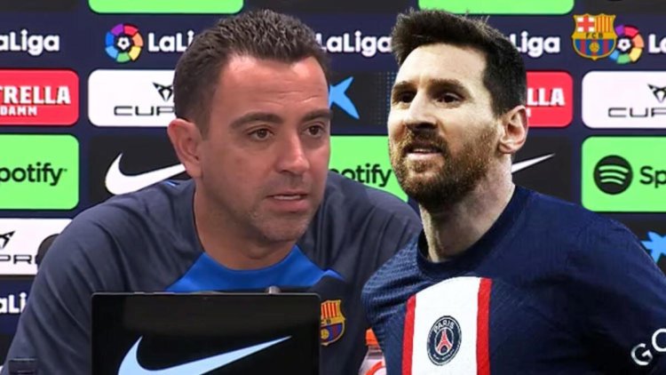 Barcelona’da Xavi’den Messi ve transfer açıklaması