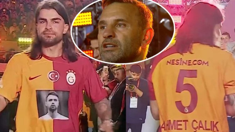 Galatasaray’ın kupa töreninde Ahmet Çalık unutulmadı! Duygusal anlar yaşandı…