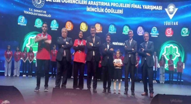 TÜBİTAK yarışmasında Erzurumu gururlandırdılar