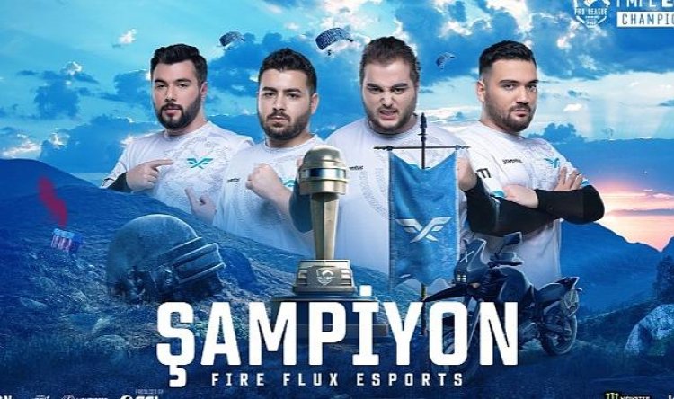 Fire Flux ESports, 3.5 Milyon TL ödüllü PMPL Avrupa Turnuvası’nda Şampiyon oldu