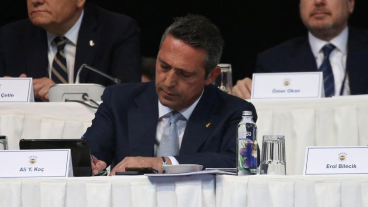 Fenerbahçe Başkanı Ali Koç ve yönetimi ibra edildi