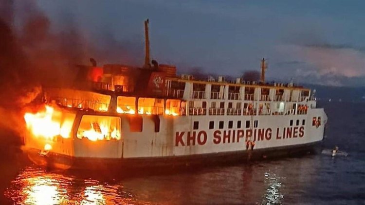 Filipinler’de 120 yolcunun bulunduğu feribotta yangın