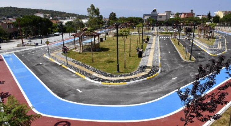 Kuşadalı minikler Trafik Eğitim Parkına kavuşuyor