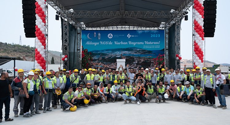 Akkuyu NGS Çalışanları Kurban Bayramını Kutladı