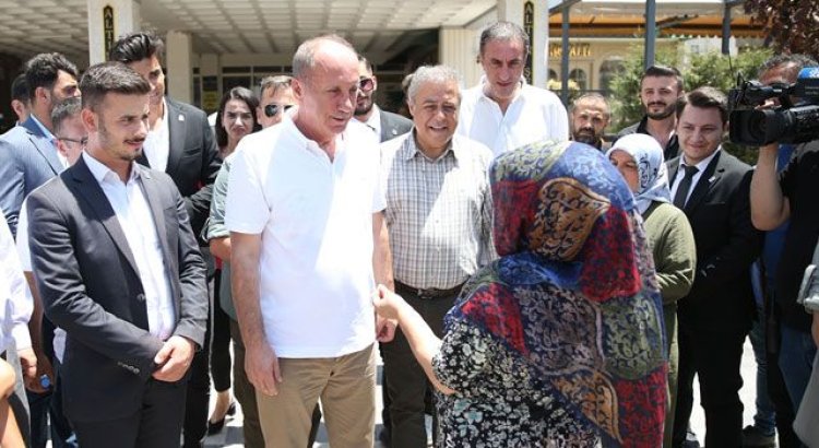 Muharrem İnce, Kahramanmaraş'ta Depremzedelerle Buluştu