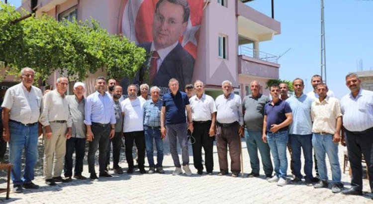 Hatay BŞB Başkanı Savaş, Altınözü İlçesini Ziyaret Etti