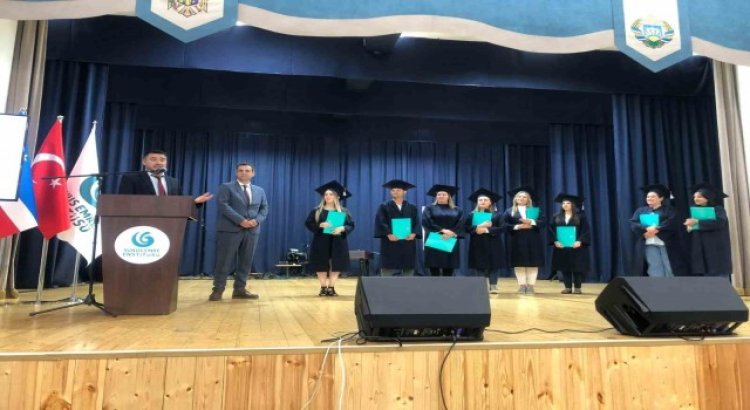 Gagauzyada Türk Dili ve Edebiyatı Bölümü ilk mezunlarını verdi