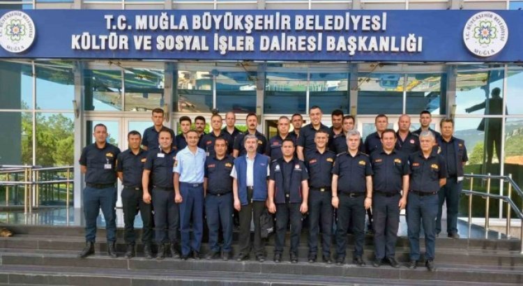 Büyükşehir İtfaiyesine yangın sonrası olay yeri inceleme eğitimi