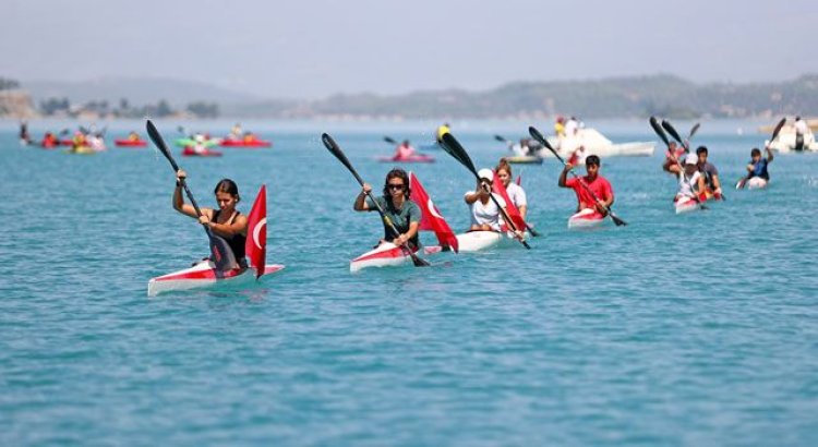 15 Temmuz anısına kano yarışı düzenlendi