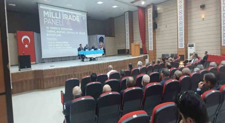 EBYÜ tarafından “15 Temmuz Milli İrade Paneli” düzenlendi