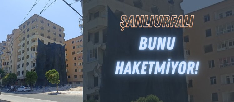 Şanlıurfa'nın haketmediği görüntüler..