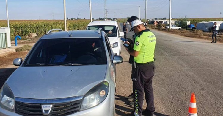 Harran’da Çok sayıda sürücüye idari para cezası uygulandı