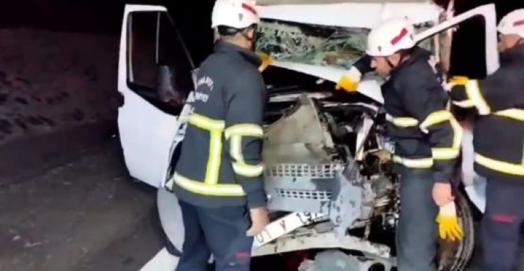 Şanlıurfa- Gaziantep yolunda kaza