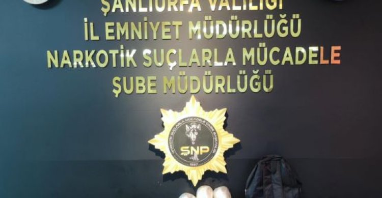 Şanlıurfa&#039;da uyuşturucu operasyonu, 5 gözaltı