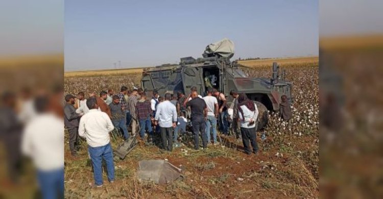 Şanlıurfa&#039;da askeri araç devrildi! 3 asker yaralandı