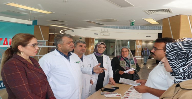 HRÜ Hastanesi vatandaşlar organ bağışı konusunda bilgilendirildi
