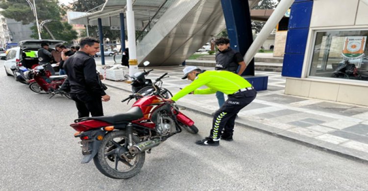 Şanlıurfa’da 38 motosiklet trafikten men edildi